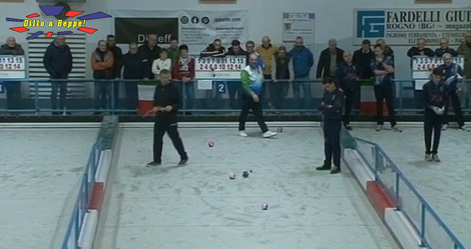 Dillo a Beppe al Memorial Sigorini Calisto di bocce